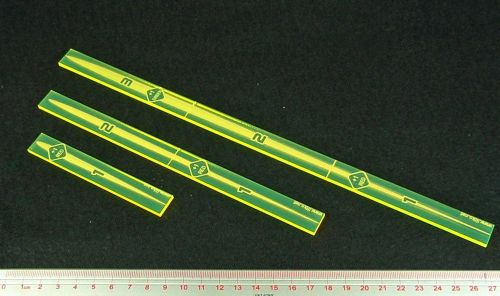 Fluorescent Yellow Multi Range Fire Gauge for X-Wing